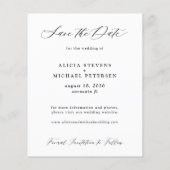 Budget elegante Drehbuch Foto Hochzeit speichern S (Rückseite)