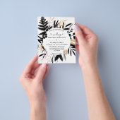 Budget Elegante Einladung zur Hochzeitsfeier. Flie Flyer (Gruppe)