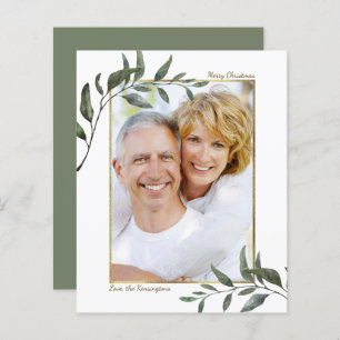 Budget Elegante Eukalyptus Weihnachts-Foto