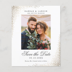 Budget Elegante Foto-Hochzeit Vormerkung