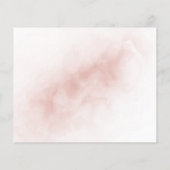 Budget Elegante Hochzeit Dankeschön Karte. (Rückseite)