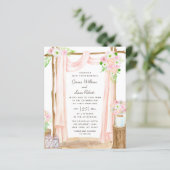 Budget Elegante Hochzeit im Freien (Stehend Vorderseite)