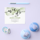 Budget/Elegante Hochzeitseinladung. Einladung Flyer (Einzeln)