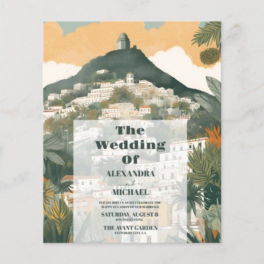 Budget Elegante Italien Capri Hochzeit in Urlaubso (Vorderseite)