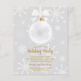 Budget Elegante Ornament Snowflakes