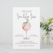 Budget Elegante Rosa Vino vor Vows Brautparty (Stehend Vorderseite)