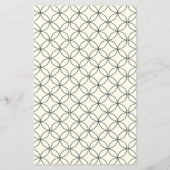 Budget Elegante Schwarz-weiß Line Hochzeit Einladu (Rückseite)