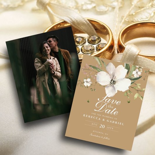 Budget Elegante Wasserfarben Blumenzwiebeln Save t