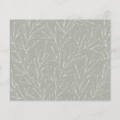 Budget Elegante Woodland Forest Animals Baby Showe (Rückseite)