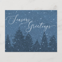 Budget Eleganter Business Holiday Blue