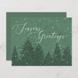 Budget Eleganter Business Holiday Green