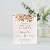 Budget Eleganter Fall Modernes Brautparty (Stehend Vorderseite)