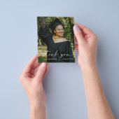 Budget Eleganter Script-Abschluss Vielen Dank Kart Flyer (Gruppe)