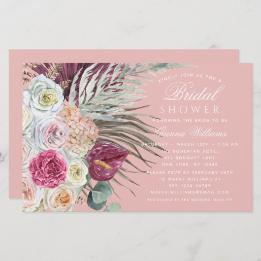 Budget Elegantes Brautparty Wasserfarben (Vorne/Hinten)