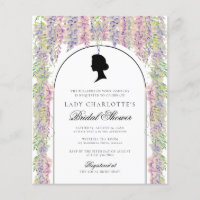 Budget Elegantes florales Viktorianisches Brautpar