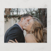 Budget elegantes Foto Moderne Hochzeit sparen das Flyer (Hinten)