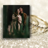 Budget Elegantes Foto Wasserfarben Einladung