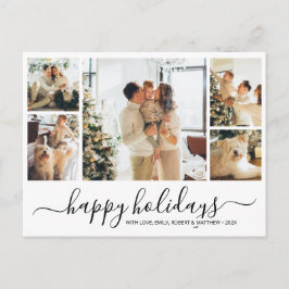 Budget Elegantes Foto Weihnachtsfeiertag Postkarte