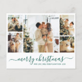 Budget Elegantes Foto Weihnachtszeitung (Vorderseite)