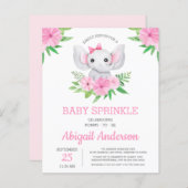 BUDGET Elephant Baby Sprinkle Blumenladen (Vorne/Hinten)