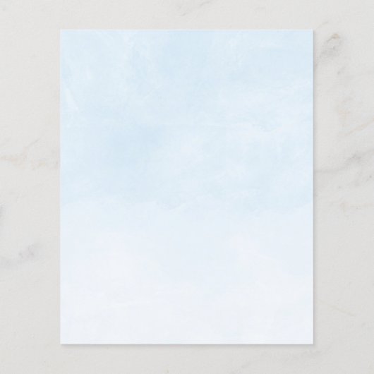 Budget Elephant Boy Balloons Virtual Baby Dusche (Rückseite)