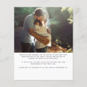 BUDGET Elephant Girl Foto Kinderdusche Einladung (Rückseite)