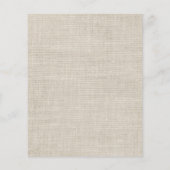 BUDGET Elephant Girl Shower Einladung (Rückseite)