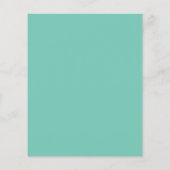 Budget Elephant Rainbow Gender Neutral Baby Shower (Rückseite)