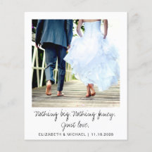 Budget Elopement Party Später Foto Hochzeit