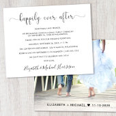 Budget Elopement Wedding Reception Foto