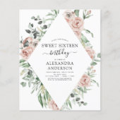 Budget Emerald Green 16 . Geburtstag Geburtstagspa (Vorderseite)