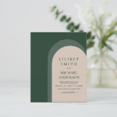 BUDGET Emerald Green Bold Wedding (Stehend Vorderseite)