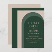 BUDGET Emerald Green Bold Wedding (Vorne/Hinten)