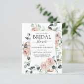 Budget Emerald Green Brautparty Floral (Stehend Vorderseite)