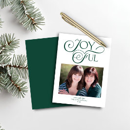 Budget Emerald Green Christmas Joyful Foto