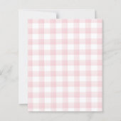 Budget Erdbeeren Ribbon Berry Sweet Baby Dusche (Rückseite)