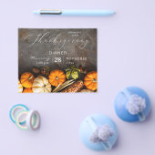 Budget Erntedank Dinner Pumpkins Flyer (Einzeln)