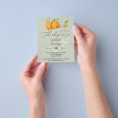 Budget Erntedank Duo Pumpkin Dinner Olive Flyer (Gruppe)