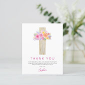 Budget Erste heilige Kommune Danke Pink Rose (Stehend Vorderseite)