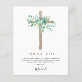 Budget Erste heilige Kommune Vielen Dank Eukalyptu (Vorderseite)