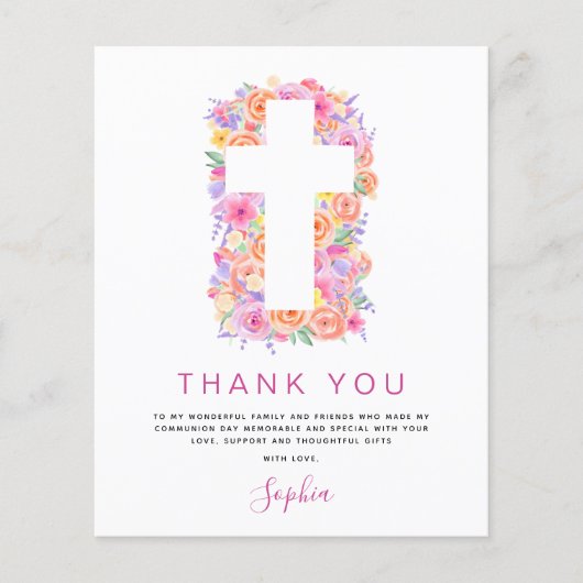 Budget Erste heilige Kommune Vielen Dank Florenz P Flyer (Vorne)