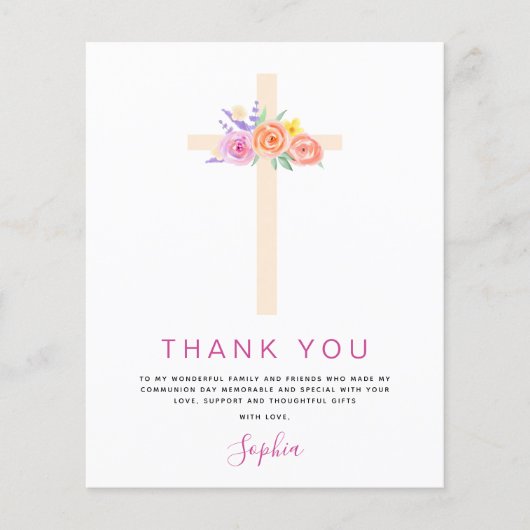 Budget Erste heilige Kommune Vielen Dank Florenz P Flyer (Vorne)