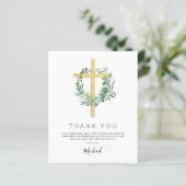 Budget Erste heilige Kommunion Vielen Dank für Ihr (Stehend Vorderseite)