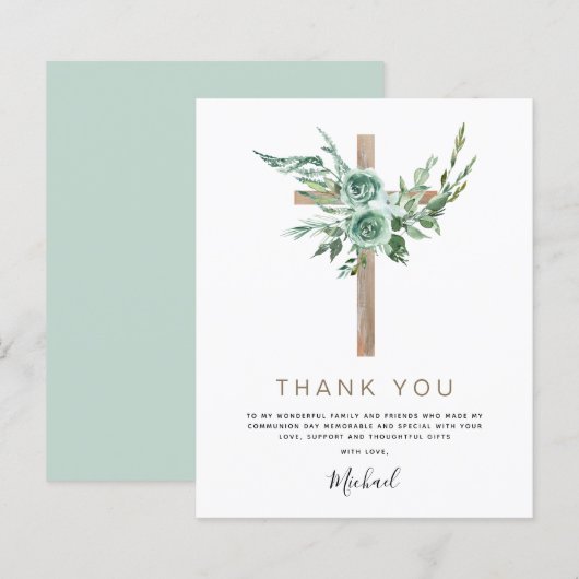 Budget Erste heilige Kommunion Vielen Dank für Ihr (Vorne/Hinten)