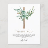 Budget Erste heilige Kommunion Vielen Dank für Ihr (Vorderseite)