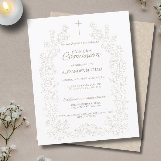 Budget Erstkommunion Spanisch Primera Comunion