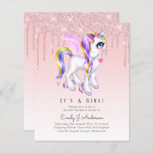 BUDGET Es ist eine Girl Glittery Unicorn Kinderdus