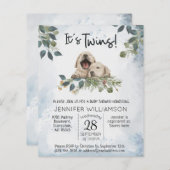 Budget Es sind Zwillinge! Puppy Watercolor Babydus (Vorne/Hinten)