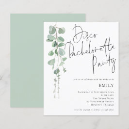 Budget Eucalyptus Disco Junggeselinnen-Abschied Ei
