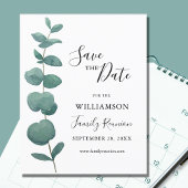 Budget Eucalyptus Family Wiedersehen Save the Date